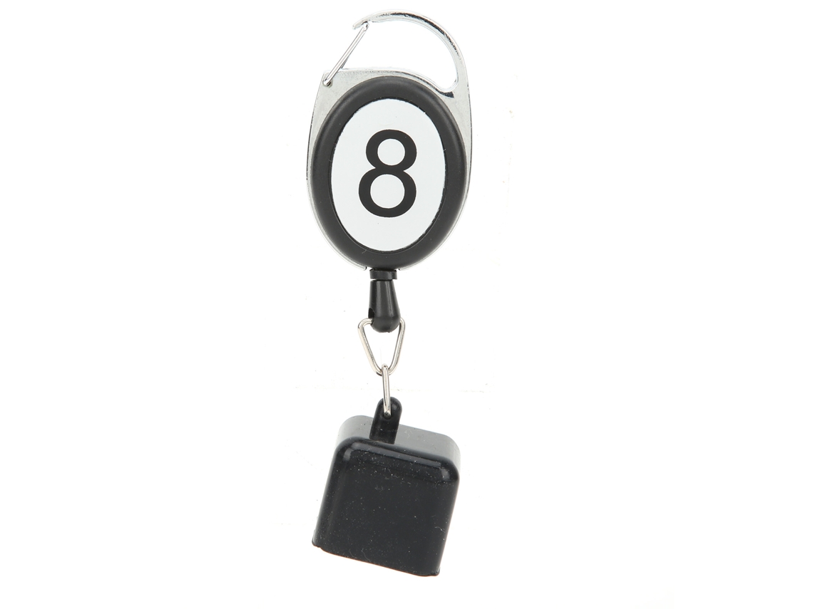 Portátil Recolhível Suporte De Giz Para Taco De Bilhar Snooker Pool Com Clip De Cinto