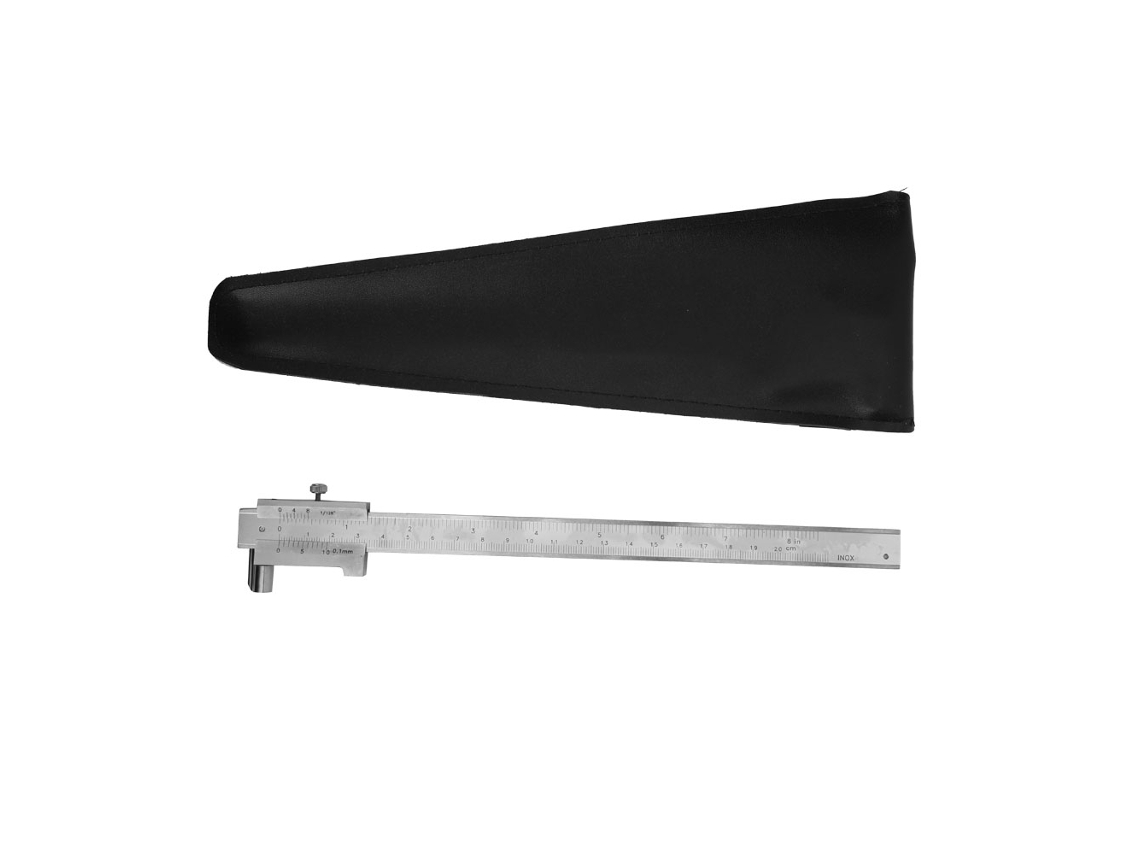 Pie De Rey Vernier Portátil 200mm/8in Para Medir Grosor Profundidad Herramienta De Medición
