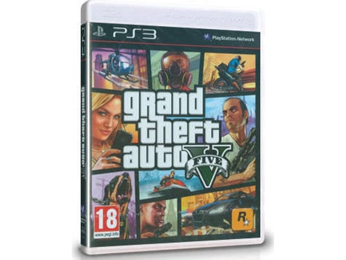 Jogo PS3 Grand Theft Auto V (Usado)