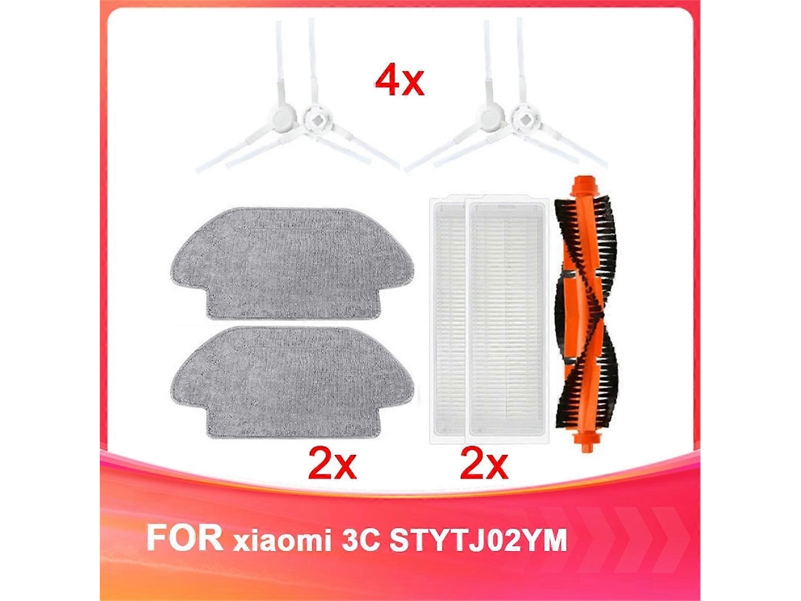 Adequado Para Aspirador De Pó E Esfregão. Acessórios 3c Stytj02ym. Kit Substituição Pó. Material Substituição.