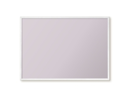 Magnetic Board Beige Pink For The Living Room Espelharte (70x50 Cm)