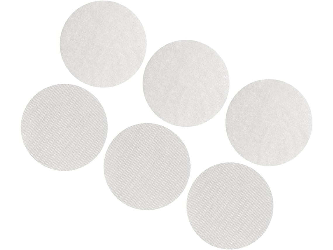 Gototop Almofada Antiderrapante, 6 Peças, Gancho Redondo E Almofadas De Montagem, Nylon Pp 6cm 2, 4-polegadas, Fixadores