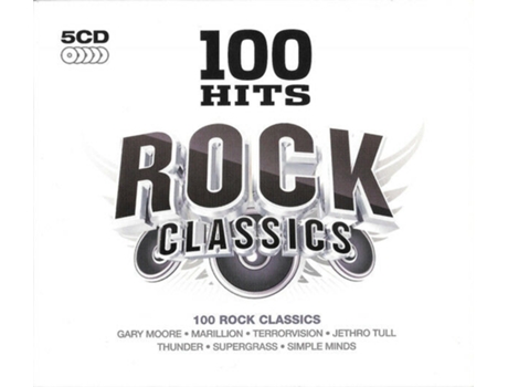 Cd 100 Hits Rock Classics 100 Hits