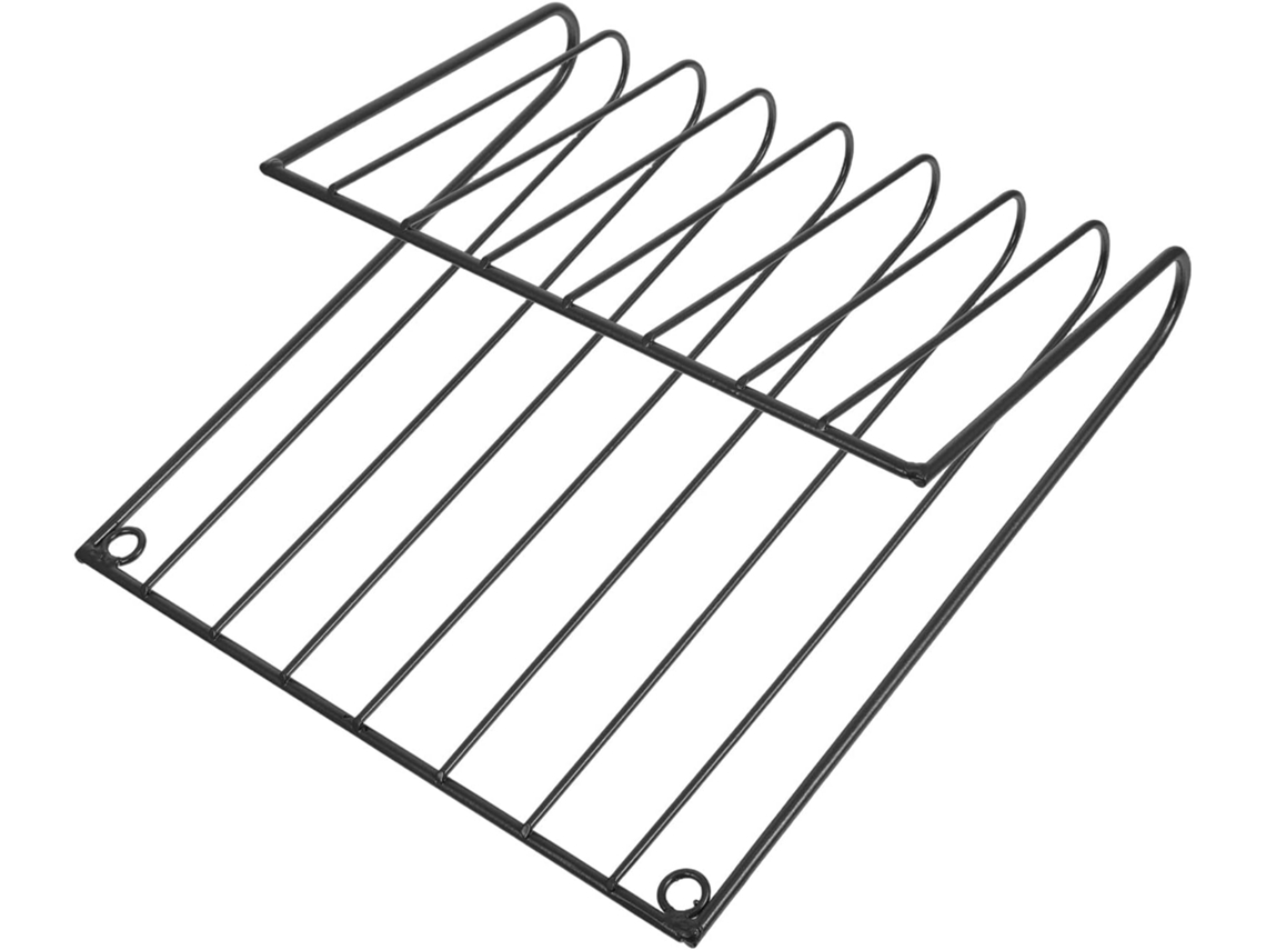 Suporte Parede Ferro Preto Arquivos Versátil Escritório Cozinha Elegante Luvas Cachecóis Ganchos Incluídos GOKOCO