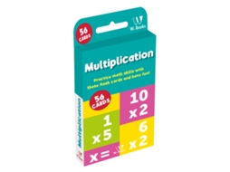 Livro Flash Cards Multiplication De Wbooks (português Do Brasil)