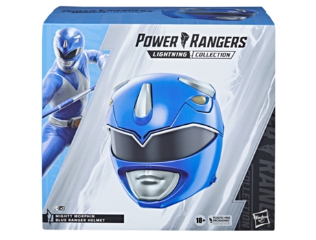 Figura de Ação POWER RANGERS Lightning Collection - Capacete Do Mighty Morphin Ranger Azul