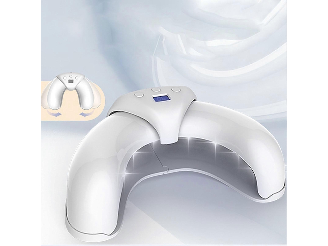 Lâmpada Uv Para Unhas, Pequena E Portátil, De Secagem Rápida, Para Salão De Beleza, Com 18 Luzes E Visor Digital. Ly Ebike