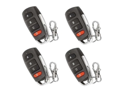 Conjunto De 4 Controles Remotos Universais Duplicadores Para Portas De Garagem, Controles Remotos Para Obstáculos, Chaves De Controle Remoto, Sub