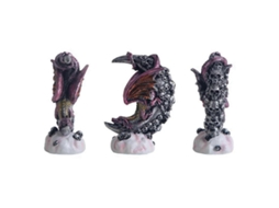 Lurelia Caveira Decorativa Halloween Gótico Em Resina Resistente A Uv Artesanal Para Mesa