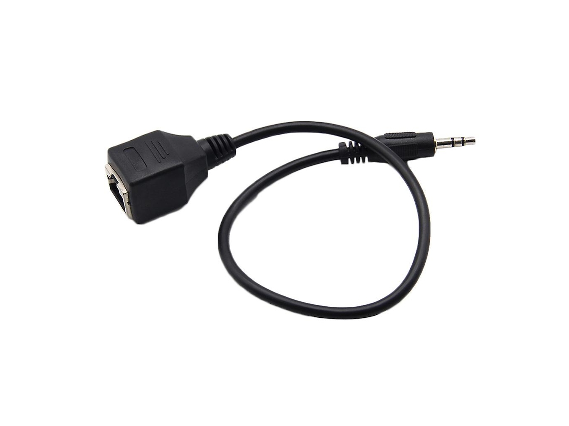 Cabo Adaptador Ethernet Lan De 3,5 Mm Macho Para Fêmea Touch-aquaforge