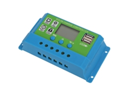 Controlador De Carga Solar Com Display Digital, Ajustável, 12v/24v Adaptável, 10a