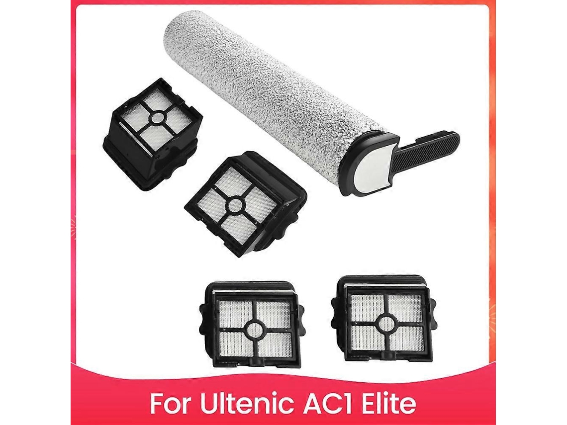 Escova Rotativa E Filtro Hepa De Substituição Para Kits De Acessórios Do Aspirador De Pó Ultenic Ac1 Elite._glo