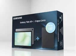 Pack SAMSUNG Galaxy Tab A11+ Book Cover (11'' - 256GB  - RAM: 8 GB - Cinzento)