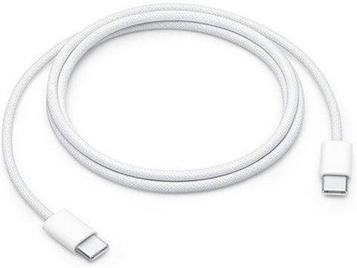 Cabo De Dados Tipo C Para Tipo C De 65 W Com 1 Metro De Comprimento (branco)