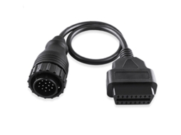 Adaptador Zruxe Obd2 14 Para 16 Pinos 40cm Preto (compativel Com Mercedes Benz)