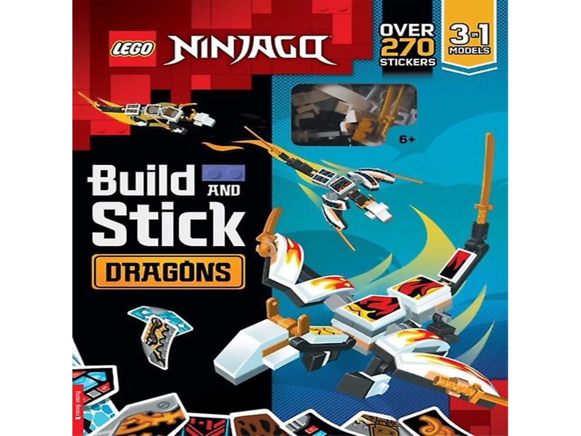 Construir E Colar Dragões Lego Ninjago