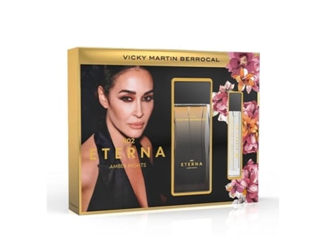 Conjunto de Perfume Mulher Vicky Martín Berrocal N02 Eterna 2 Peças
