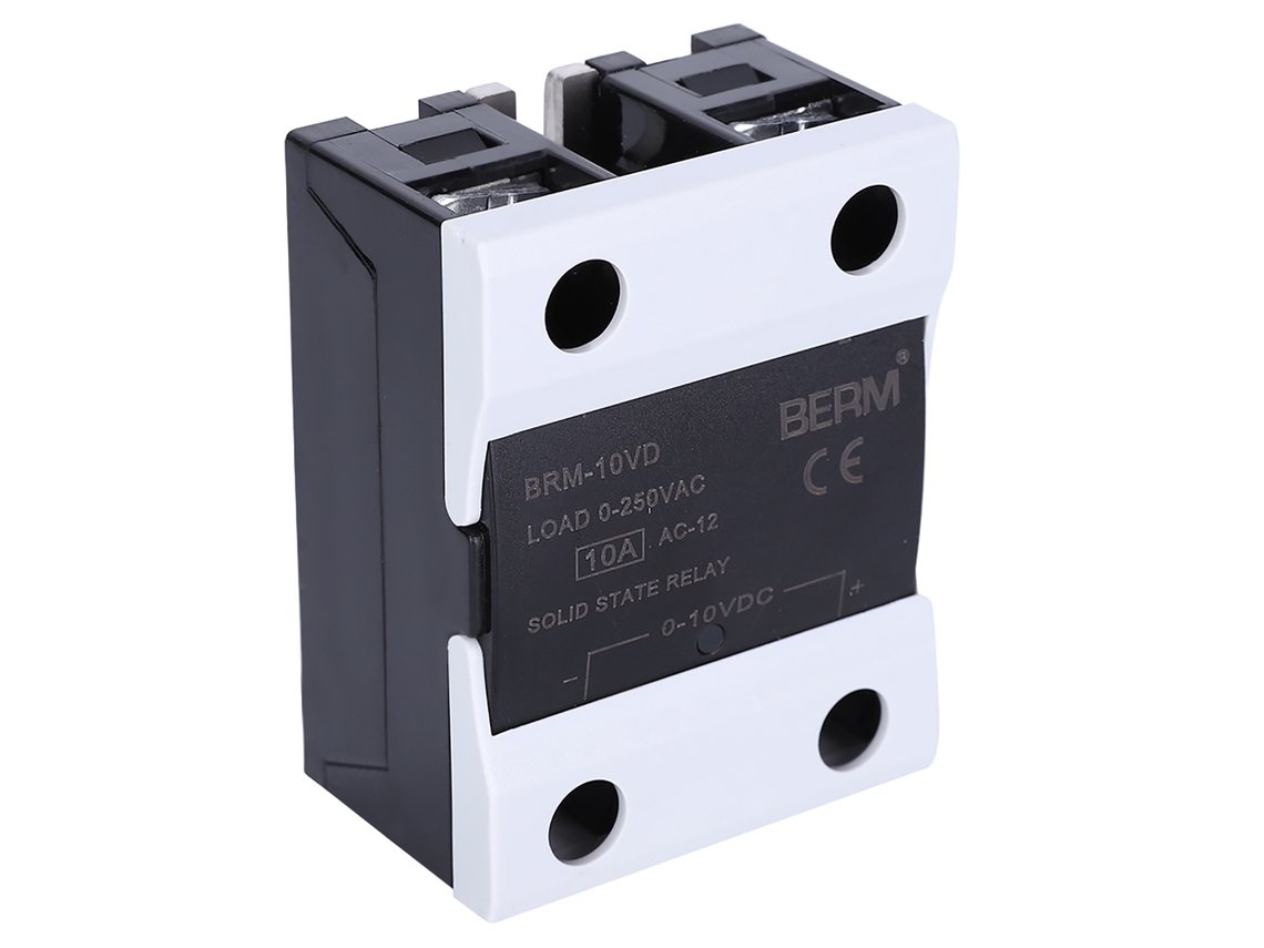 Relé De Estado Sólido Ssr Com Indicador Led 4-20ma 0-250vac