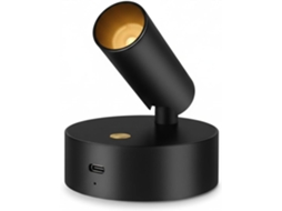 Conjunto de 2 spots de luz internos alimentados por bateria com controle remoto SEM
