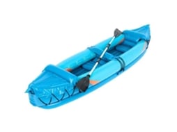 2 Kayak Inflável de 2 Superior Robusto e Confortável 325 X 91 X 46 Cm Azul e Branco TRENDYFLAIR