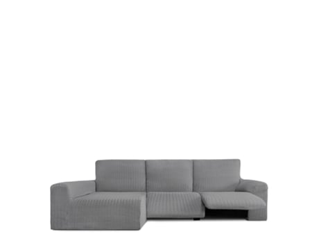 Capa para Sofá Chaise Longue Esquerda Bielástica EYSA (360 x 180 x 120 - Algodão - Cinzento)