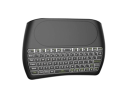 Lurelia Teclado Sem Fio 2,4 Ghz, Usb, Sem Fio, Cor Preto Para Pc, Ipad/ios, Windows