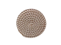 Coaster De Algodão Artesanal, Resistente Ao Calor, Tapete Para Cozinha, Proteção De Mesa, Tapete Para Placa Quente De Algodão Natural. Sygo