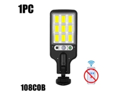 Cordão de luzes LED AQUAFORGE, 108 cob, 1 a 4 unidades, com 3 modos de iluminação, à prova d'água e sensor de movimento