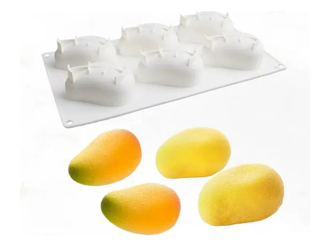 Molde De Silicone Para Confeitaria, 4 Cavidades