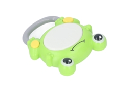 Primerox tambor Iluminado Musical para Bebê com Desenho Animado Educativo Verde