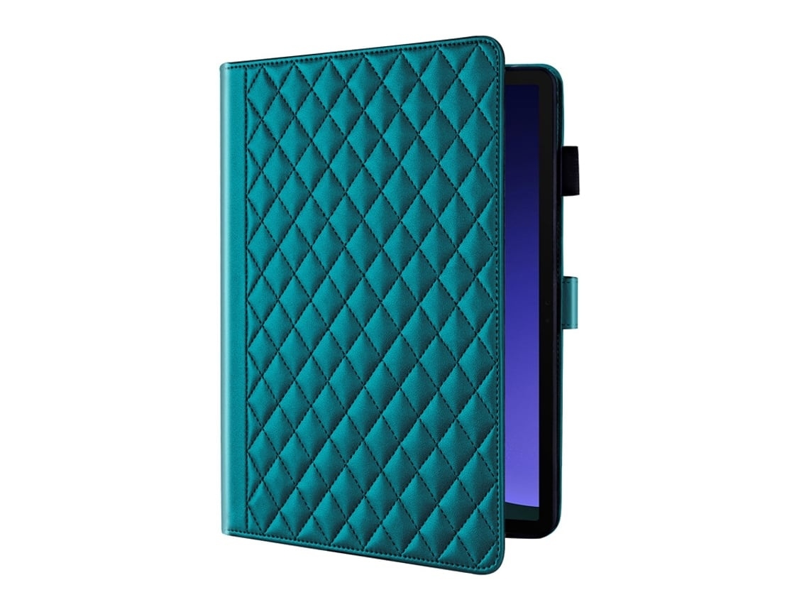 Capa Para Tablet Lurelia, Compatível Com Samsung Galaxy Tabs6 Lite 2024/p610 Estilo Chanel, Verde Escuro, Pu E Tpu, Fixação Magnética, Função Sono