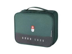 Bolsa Para Medicamentos Vazia, Portátil, Em Tecido Impermeável, Para Emergências, Verde, Tamanho Queen(25x20x13, 5cm)