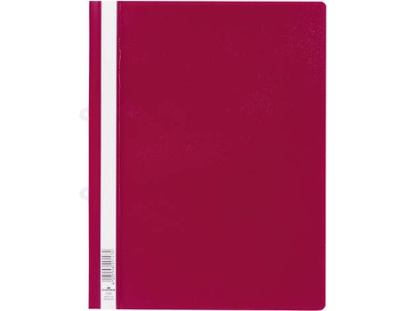 Capa  Clear View Folder Vermelho (A4)