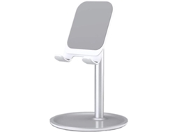 2026 suporte para Celular, Suporte de Mesa para Celular e Tablet, Dock para Celular com Ângulo Ajustável e Armazenamento