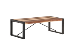 Vidaxl Mesa De Centro 120x60x40 Cm Madeira Maciça