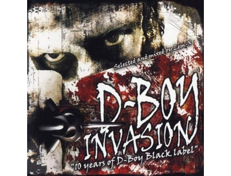 Cd D-boy Invasion - 10 Years Of D-boy Black Label Sonic Solution