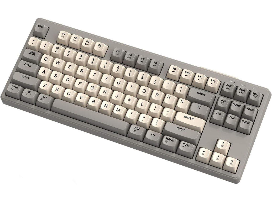 Teclado M87/80 Bluetooth Sem Fio Mecânico Rgb