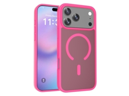 Capa Para Iphone 17 Pro - Tpu Híbrido Em Pc Com Magsafe