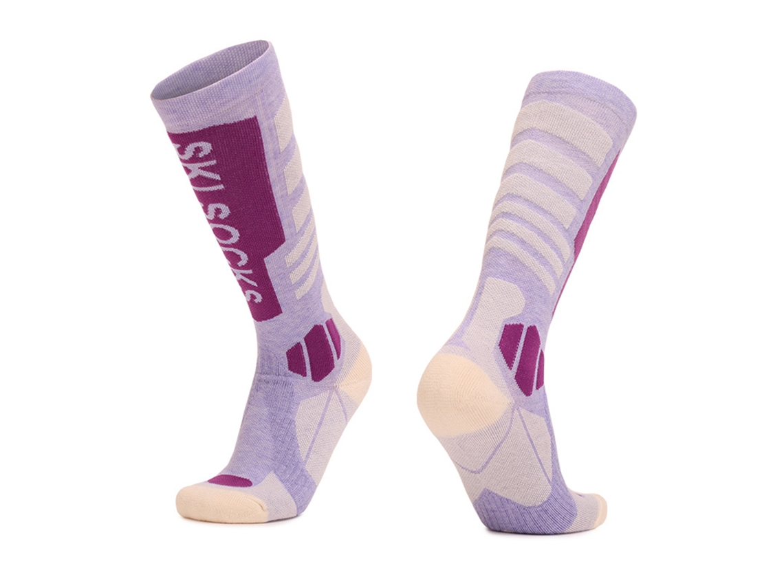 Meias Altas De Lã Merino Para Mulher Meias Térmicas De Inverno Meias De Esqui Outdoor