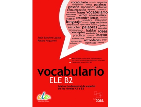 Livro Vocabulario Ele B2 de VVAA (Espanhol)