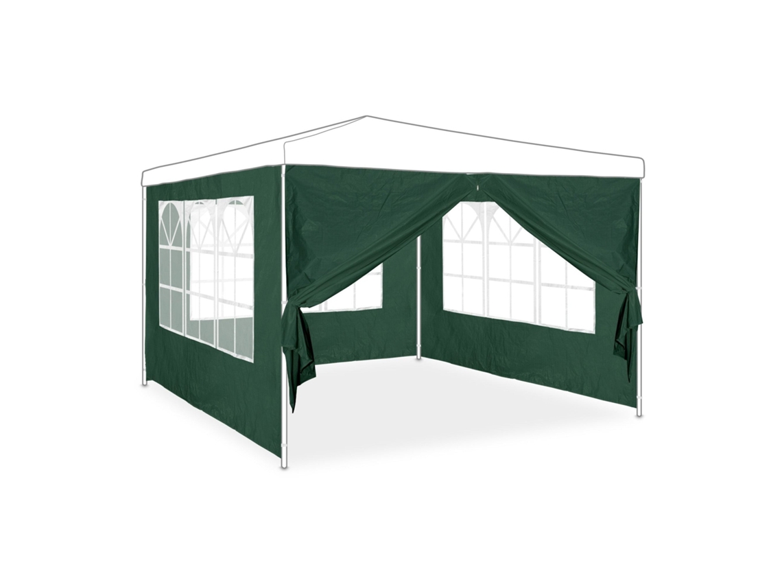 Conjunto Com 4 Paredes Laterais Para Tenda De Festa Em Tecido Resistente