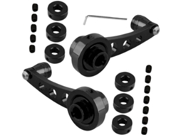 Conjunto De 4 Manivelas Janela Em Liga Leve Para Substituição.