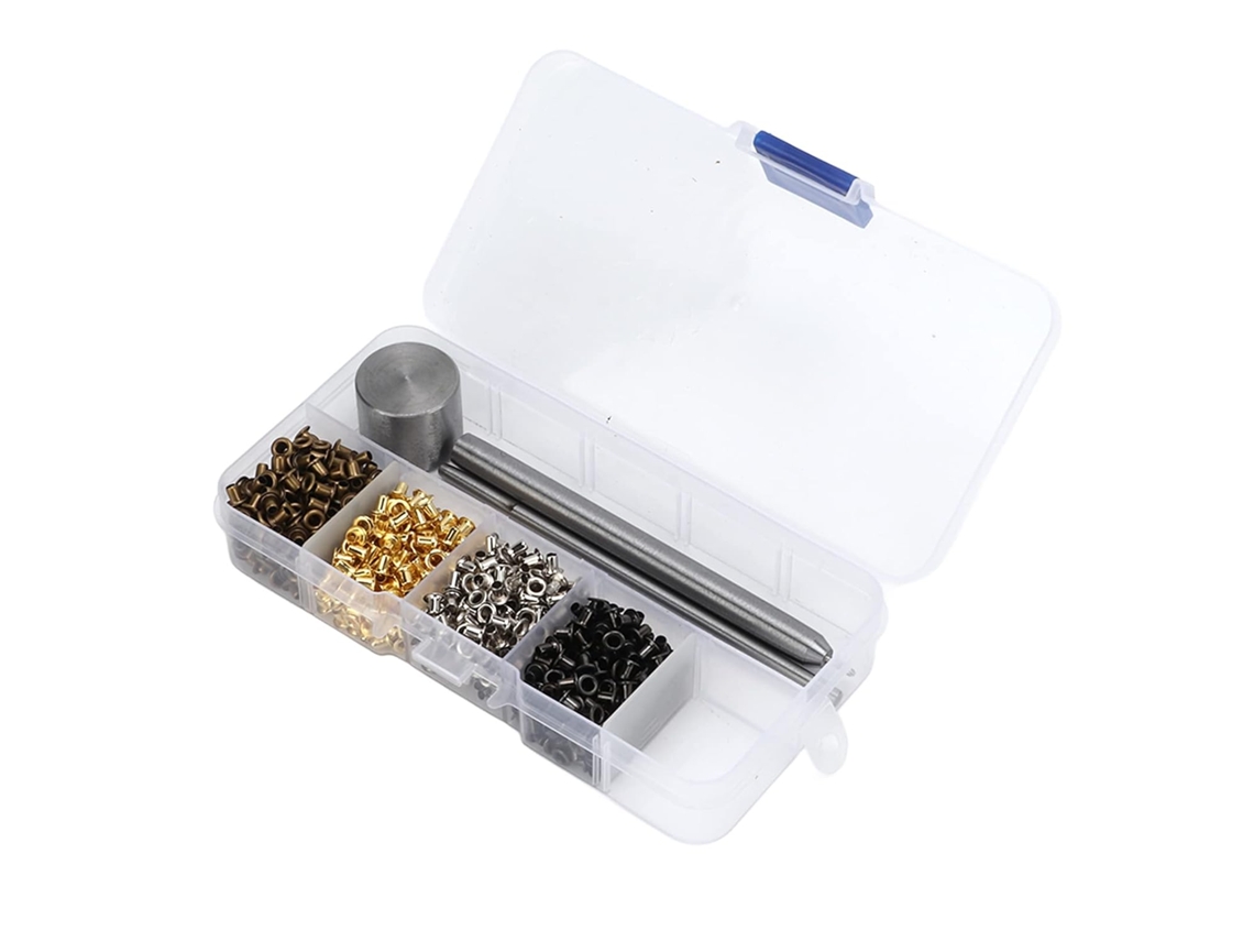 Yukermarb 200 Cobre Metal Ilhós, Kit de Instalação Fácil para