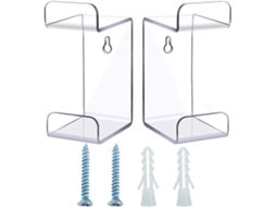 Suporte De Parede Em Acrílico Para Fone Ouvido E Controle Jogos, Suporte Transparente Para Fones De Ouvido E Joysticks