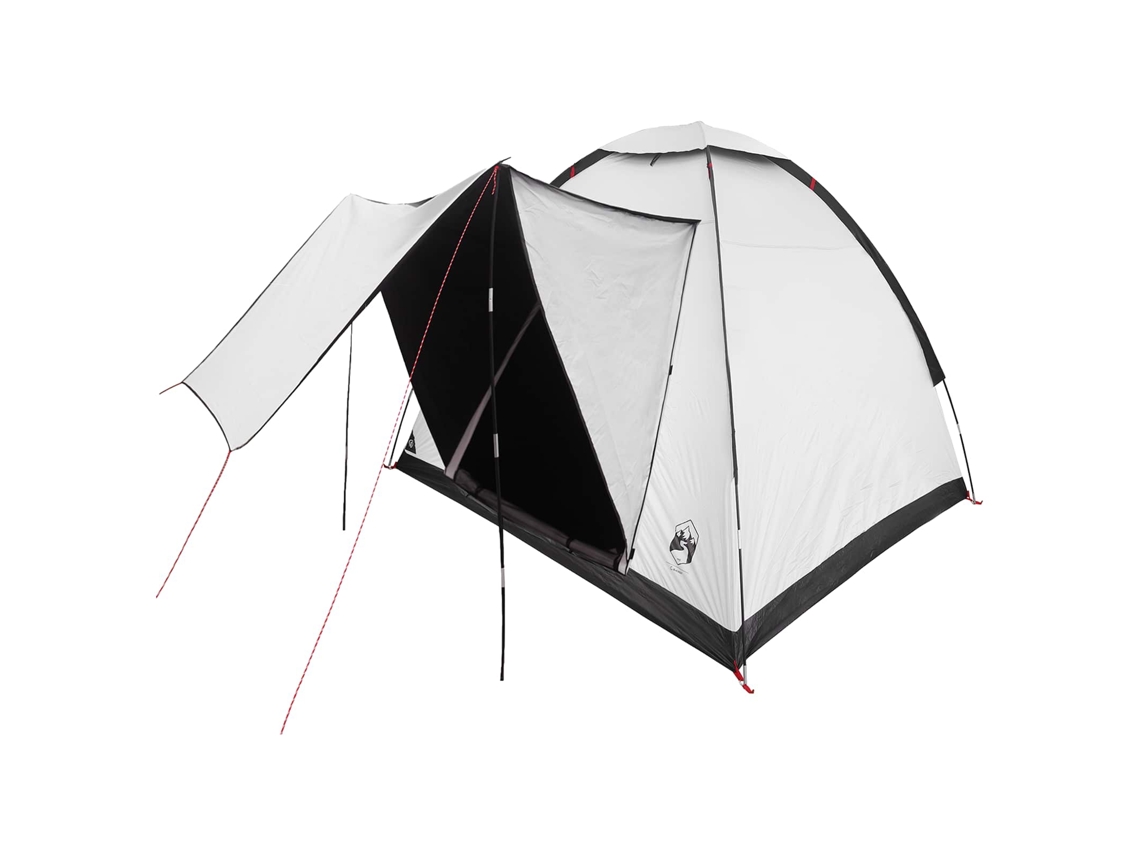 Conjunto 1 Barraca De Camping Vidaxl Branco Poliéster (190 X 140 X 105 Cm)