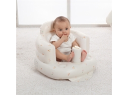 Primerox poltrona Inflável para Bebê Soft Shower Sofa Portátil Leakproof Treinamento Criança Cereja