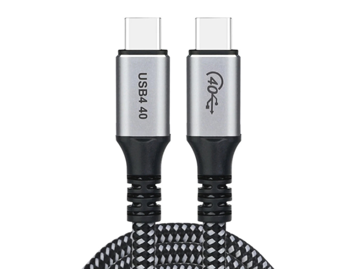 Cabo Usb-c - Usb-c Choetech Xcc-1040 240w 8k 60hz 1,2m - Preto