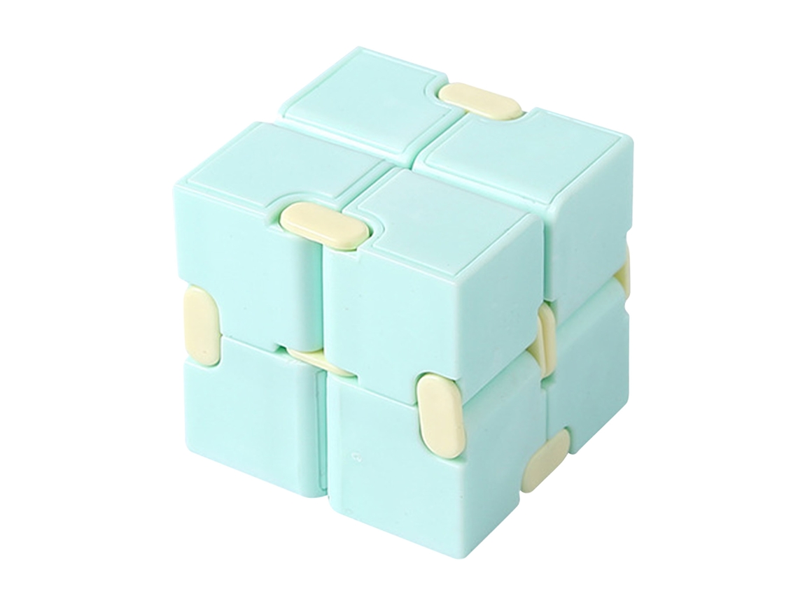 Quebra-cabeça De Velocidade Macaron Colorido Para Crianças E Adultos Brinquedo Educativo Portátil Verde Padrão