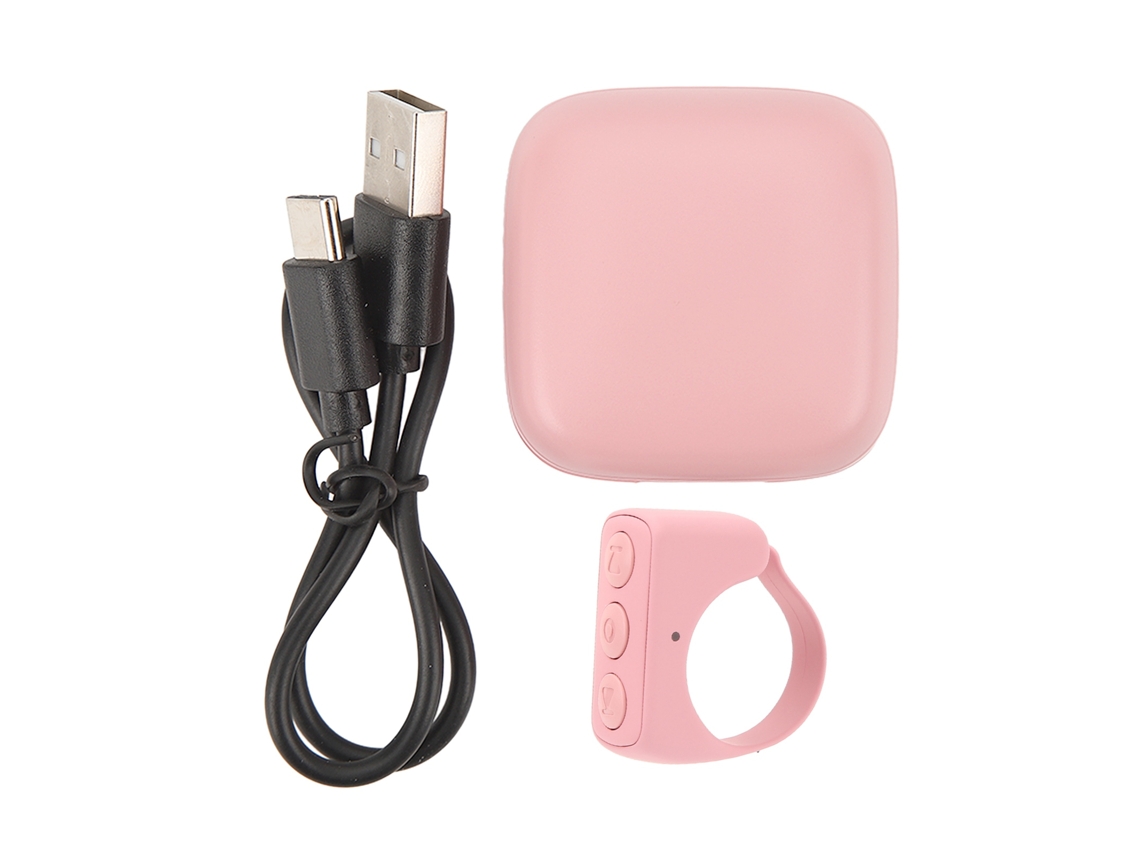 Anel de controle remoto Bluetooth para navegar em páginas e aplicativos, controle remoto para celular.