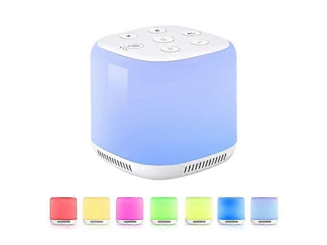 Aparelho de Ruído Branco com 34 Efeitos Sonoros Naturais e Temporizador de 30/60/90 Minutos para Auxiliar no Sono. TAISHENGDA